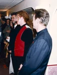 Prințesa Diana întâlnindu se cu George Michael, Mick Hucknall și David Bowie pe Wembley Arena, profimedia 0498564331 jpg