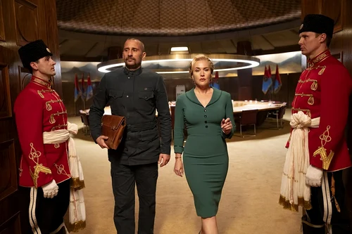 Kate Winslet, Matthias Schoenaerts in Regimul Sursa foto HBO