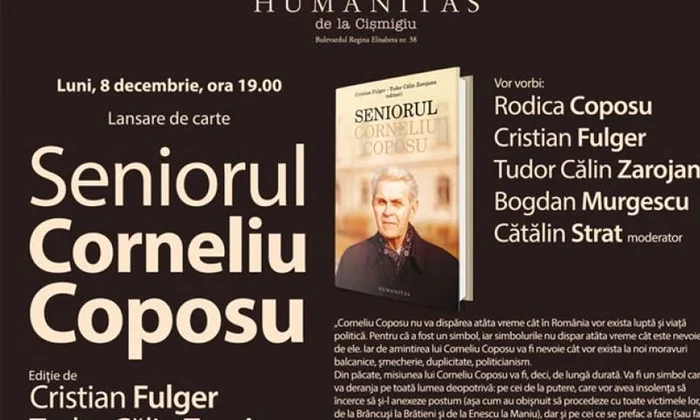 Despre „Seniorul Corneliu Coposu“, o ediţie realizată de Cristian Fulger şi Tudor Călin Zarojanu jpeg