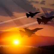 Razboi Israel avioane de vanatoare apus shutterstock 2270757897 jpg