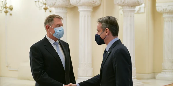 Klaus Iohannis si premierul Greciei FOTO Presidency