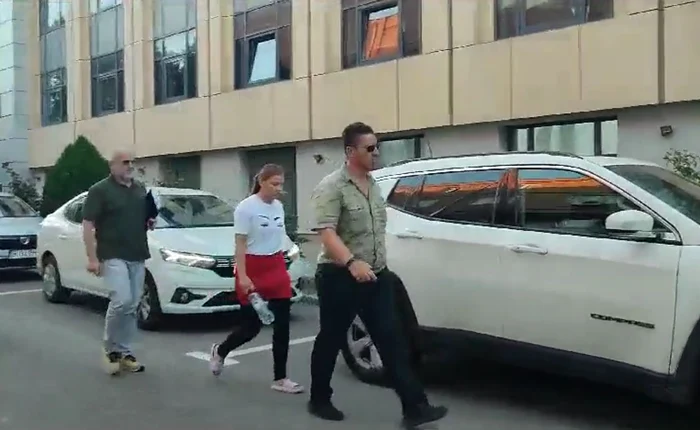 Criminala de 18 ani a fost reținută  FOTO: Captură video