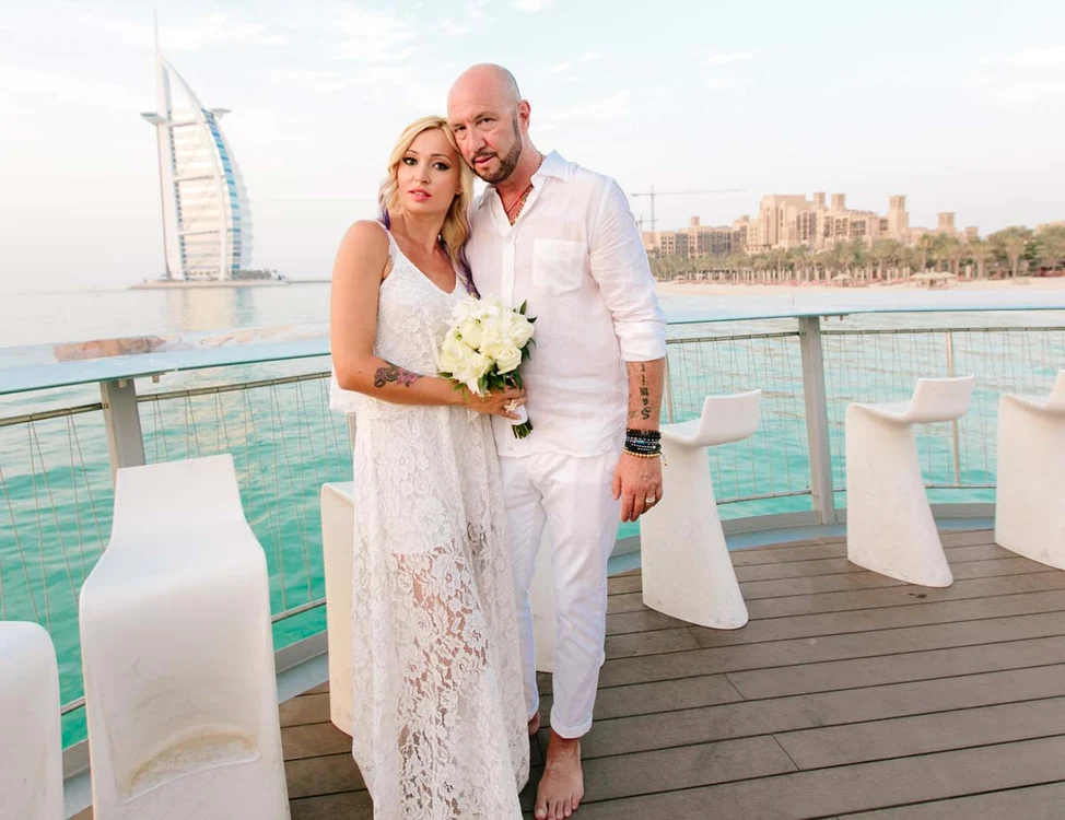 
    Raluca Zenga şi Walter Zenga şi-au reînnoit jurămintele FOTO: Arhiva personală  