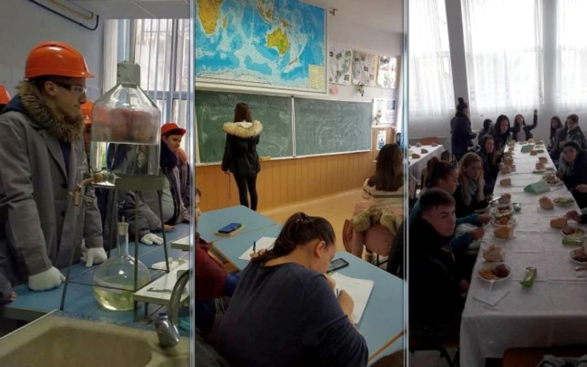 Ipostazele diferite la proiectului de la Liceul Radu Negru FOTO LT Radu Negru