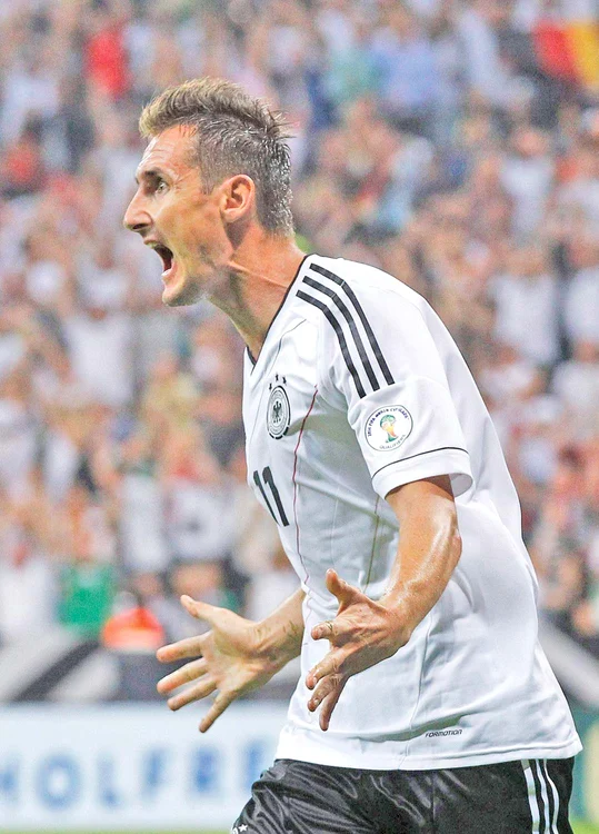Klose are 15 goluri  marcate la  turneele finale