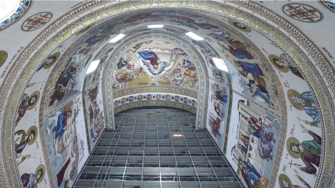 Absida sudică din Catedrala Națională: Sursă foto: Basilica.ro