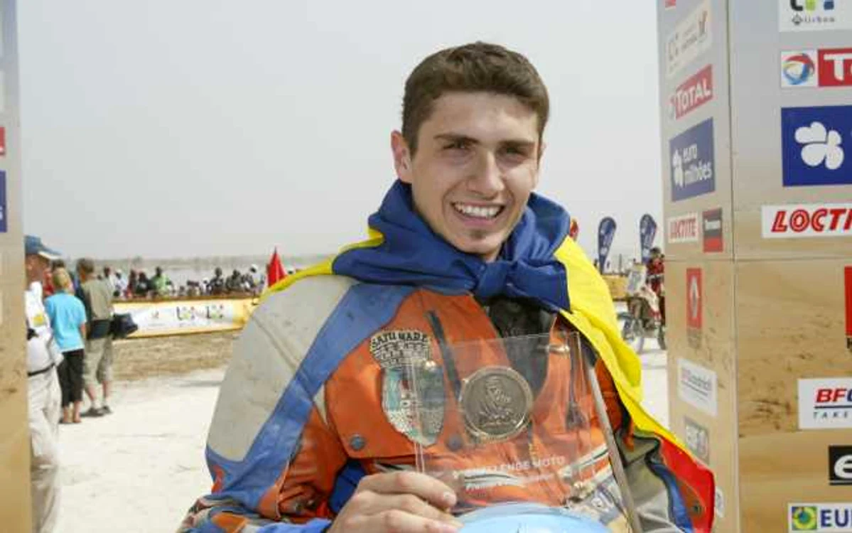 Până acum, Emanuel Gyenes a participat la patru ediţii ale Dakar-ului, însă acum va concura pentru prima dată din partea unei echipe din Satu Mare, Autonet Motorcycle Team  FOTO  arhivă