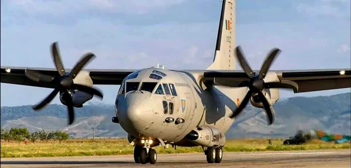 Avionul C-27J Spartan a aterizat cu bine pe Otopeni