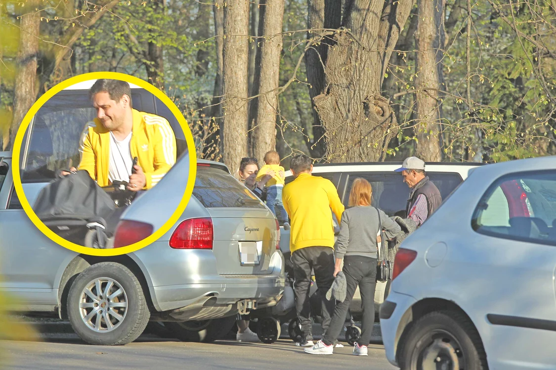 Familia Dragomir a ieşit la plimbareîn Herăstrău zilele trecute