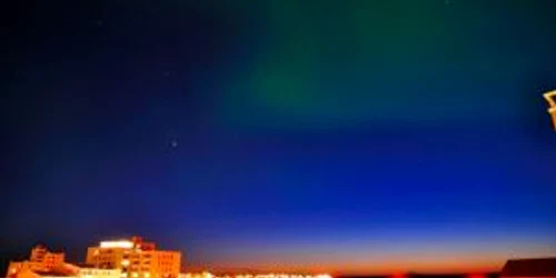 Aurora boreală fotografiată de un român