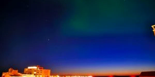 Aurora boreală fotografiată de un român
