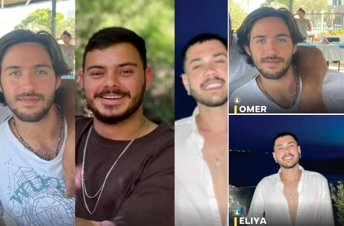 O parte dintre ostaticii eliberați sâmbătă. FOTO captură IDF