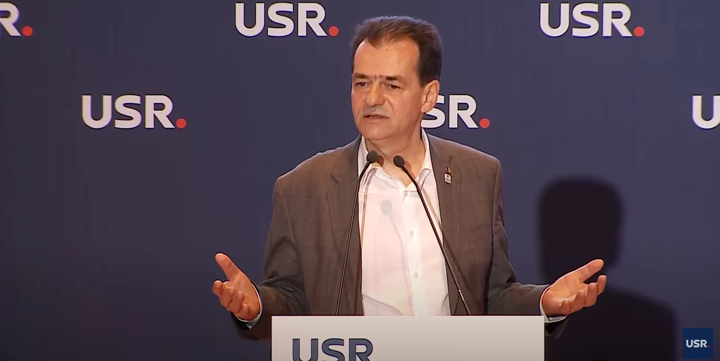Ludovic Orban, președintele Forței Dreapta, o susține pe Lasconi la prezidențiale FOTO: Arhivă
