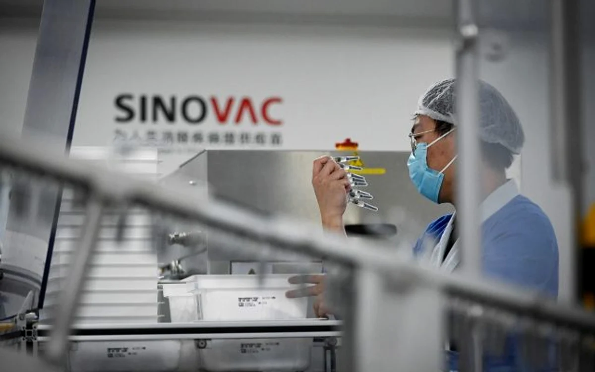 
    Vaccinul Sinovac, omologat de OMSFoto: Twitter  
