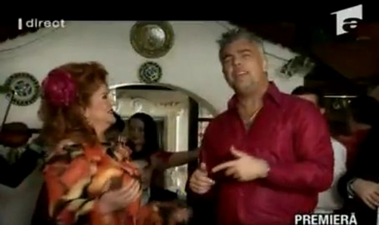 
    Maria Cârneci şi Adrian Enache. (captură Youtube)  
