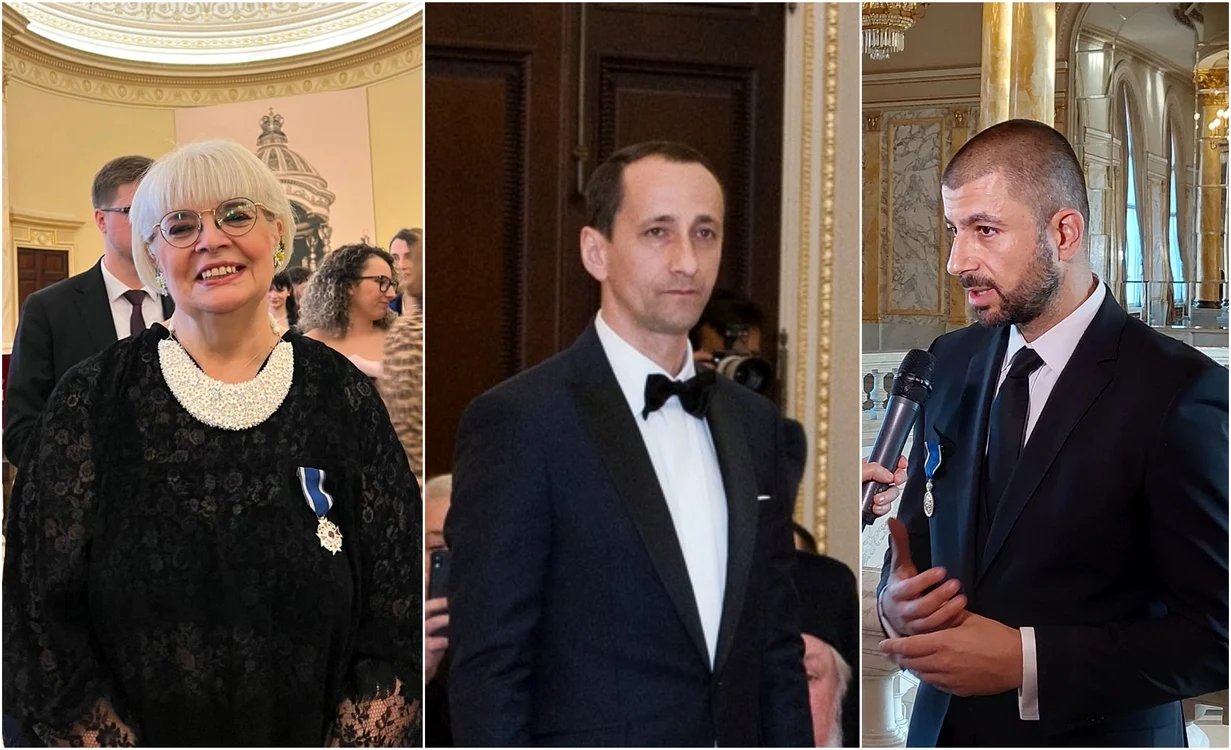 Irina Margareta Nistor, Mihai Covaliu și Adrian Maniutiu, decorati de Familia Regala jpg