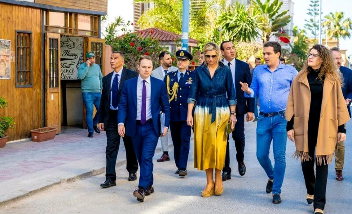 Regina Maxima a Olandei în Maroc