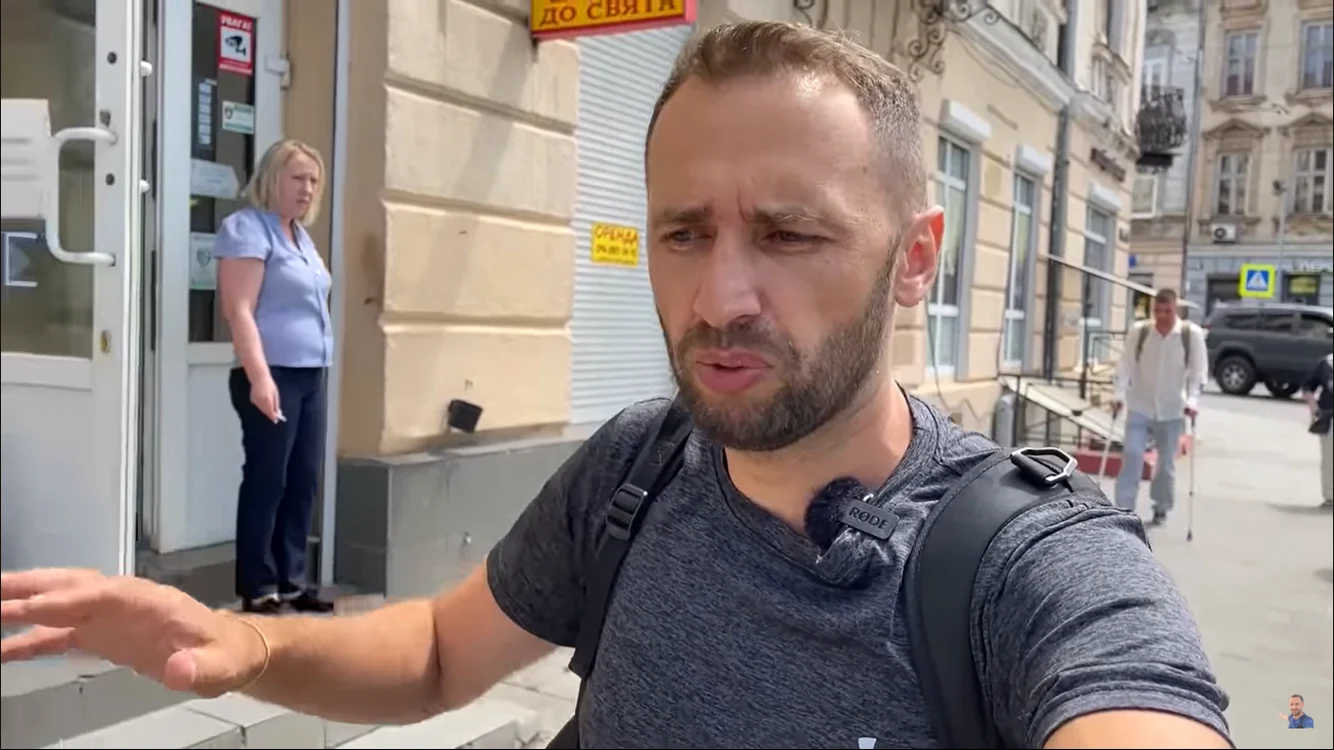 Cosmin Avram a vizitat Ucraina pe timp de război