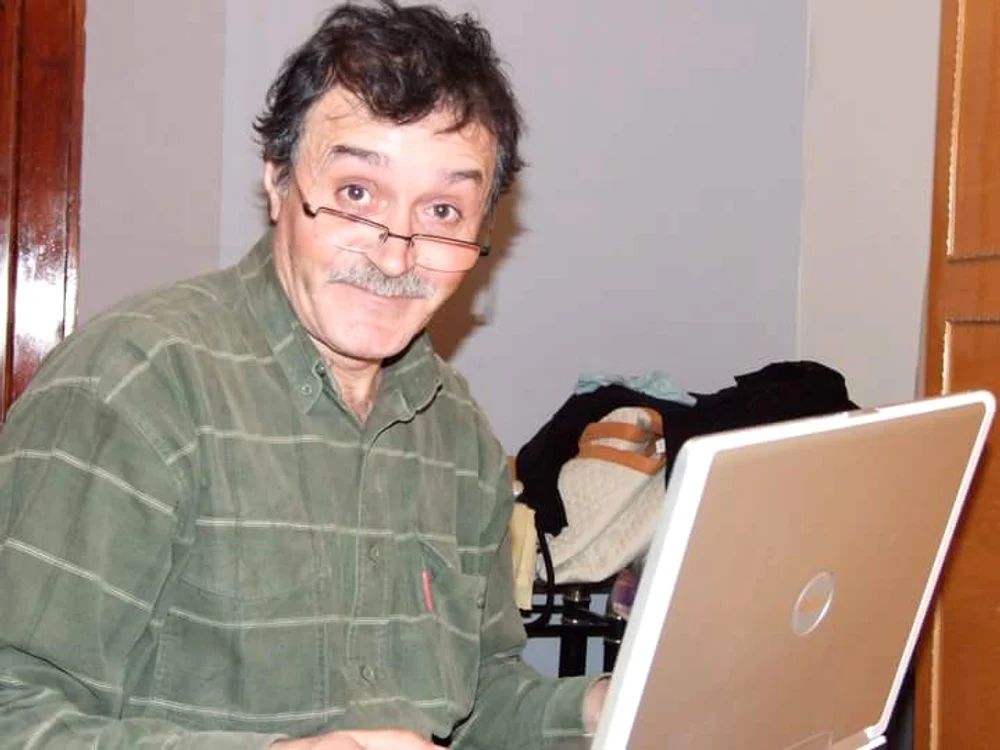 
    Emilian Rădinoiu, împreună cu familia  