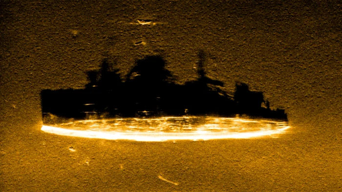 Distrugatorul marinei americane, descoperit în stare intactă FOTO: Ocean Infinity