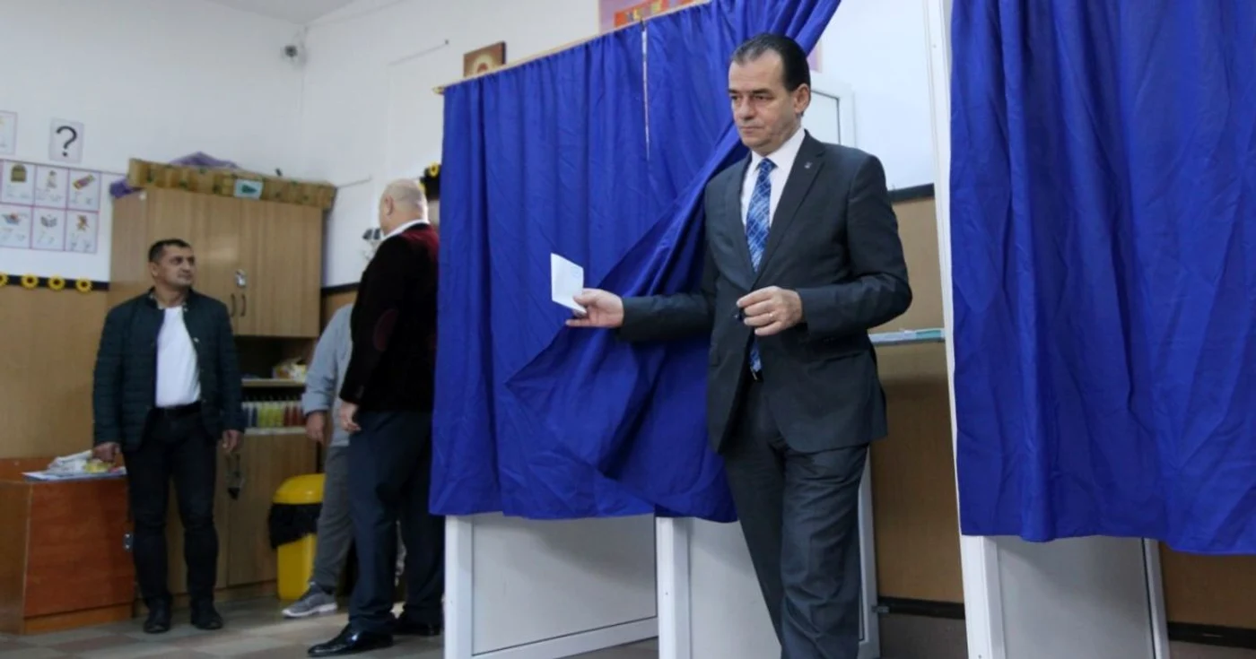 Ludovic Orban a fost la vot