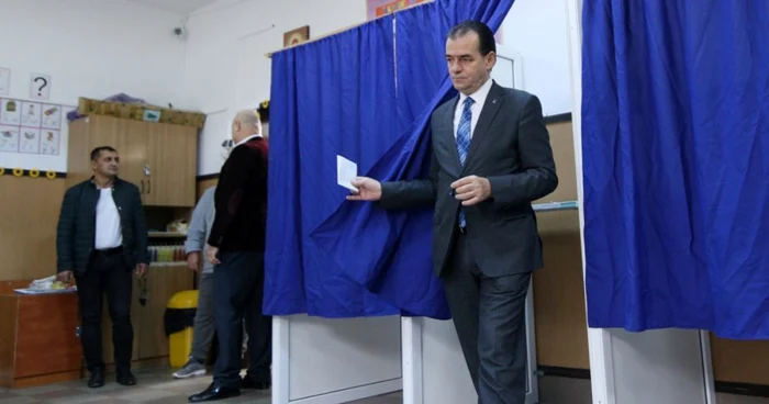 Ludovic Orban a fost la vot