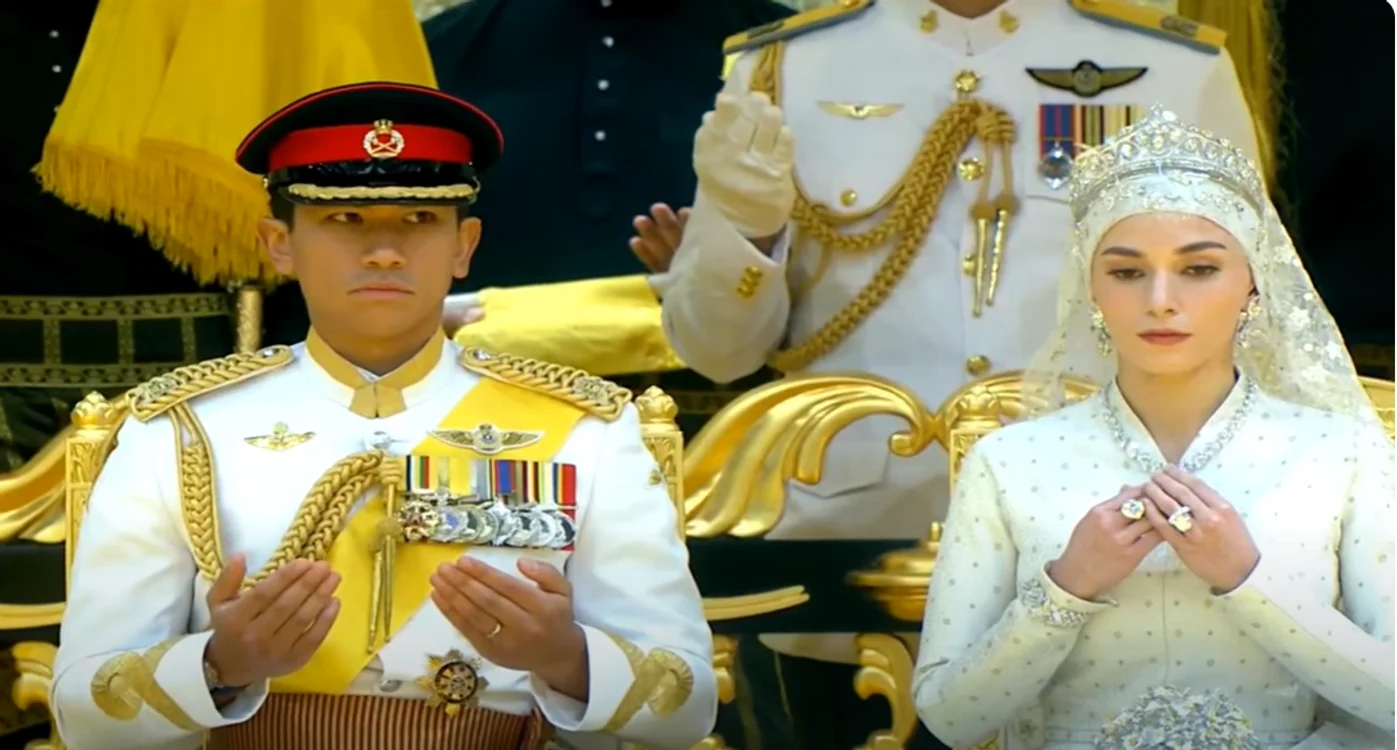 Nunta prințului din Burnei. FOTO captura Crown & Frame