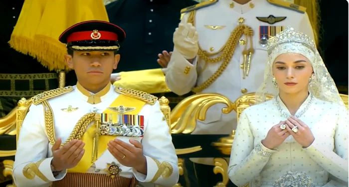 Nunta prințului din Burnei. FOTO captura Crown & Frame