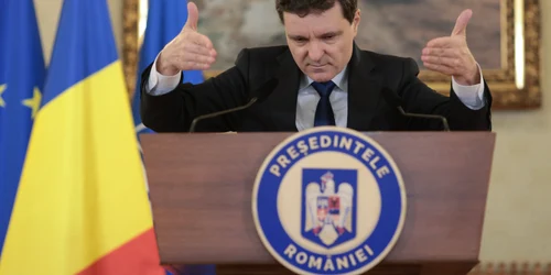 Nicușor Dan susține declarații de presă pe tema sistemului de justiție din România, la Palatul Cotroceni FOTO INQUAM/ George Călin