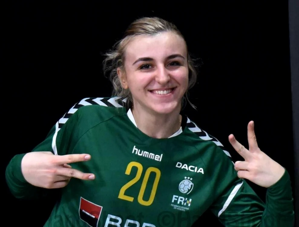 Iulia Dumanska, aflată în lotul României pentru Euro 2022. FOTO: Facebook
