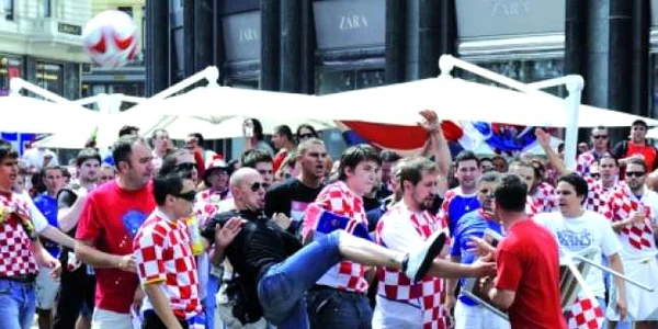 Turcii şi croaţii s-au bătut în centrul Vienei