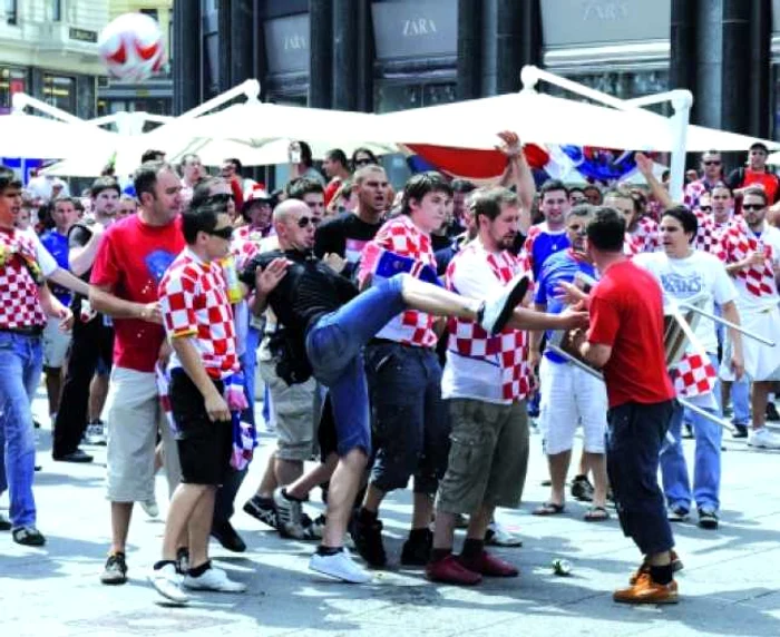 Turcii şi croaţii s-au bătut în centrul Vienei