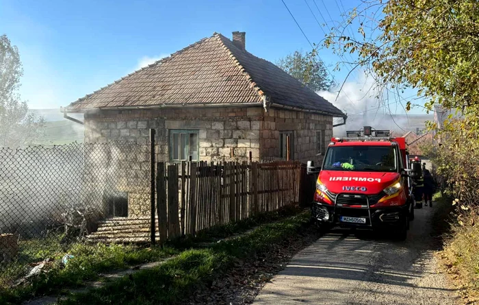 ISU Cluj a intervenit cu mai multe autospeciale. FOTO ISU Cluj
