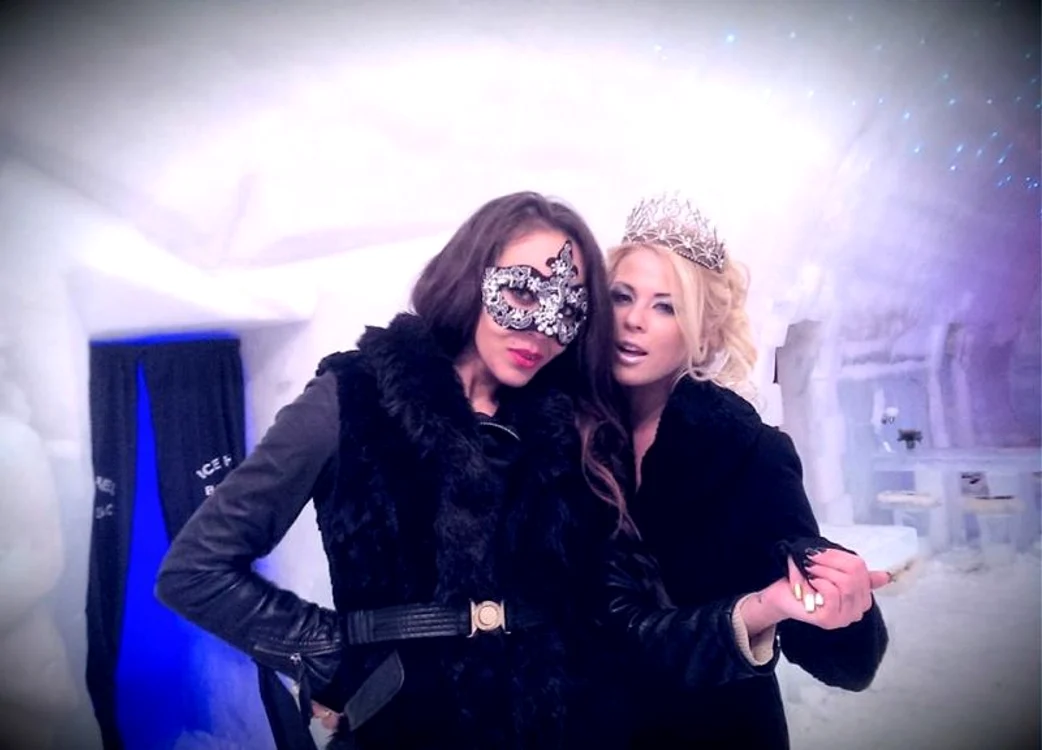 Roxana Nemeş, imaginea hotelului de gheaţă de la Bâlea