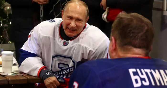 Vladimir Putin a participat la un meci de hochei FOTO Getty Images