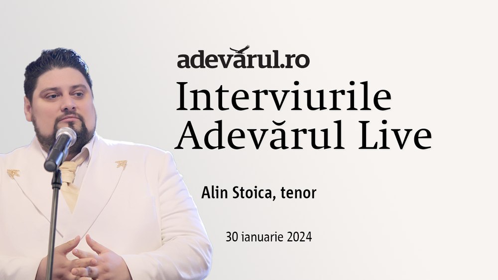 Alin Stoica, tenorul numit Pavarotti de România,  despre succes, drama copilăriei și dorința de a rămâne un om bun