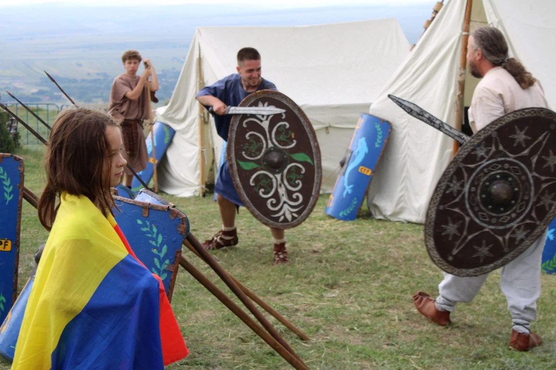 Reconstituire istorică la Piroboridava FOTO Asociația Cultul Strămoșilor