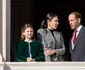 India Casiraghi cu părinții săi, Tatiana Santo Domingo și Andrea Casiraghi. FOTO: Profimedia