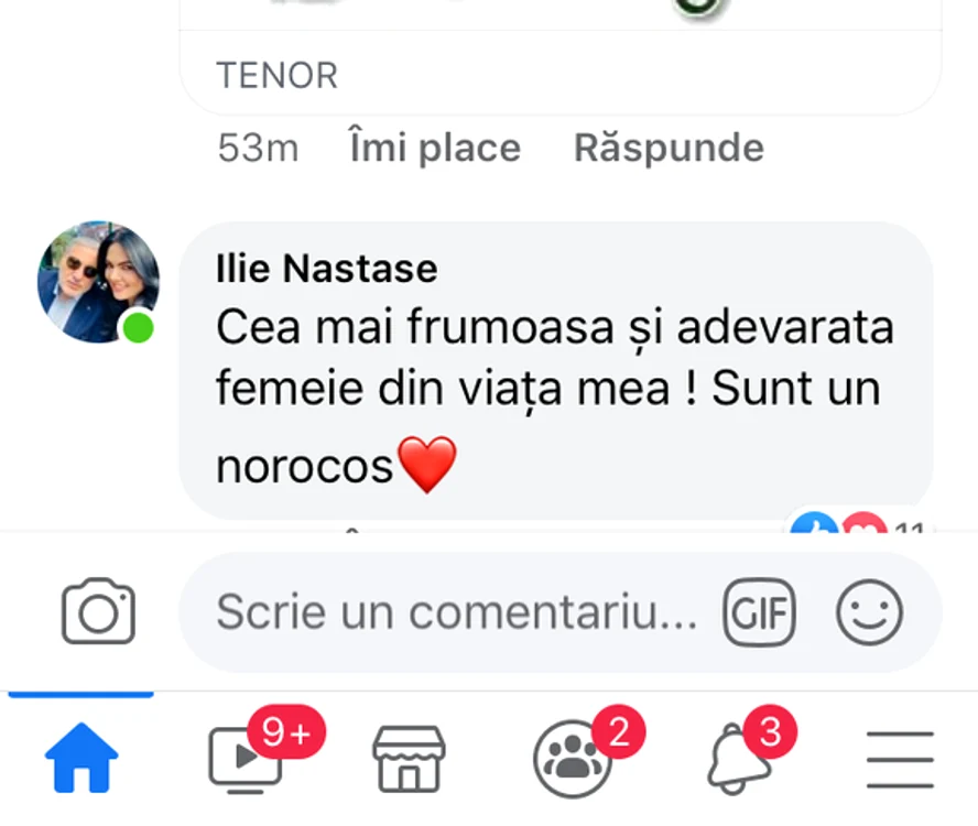 
    Mesajul scris de Ilie Năstase sub poza Ioaneifoto: Instagram  