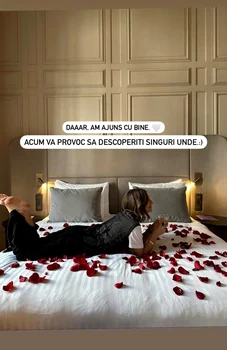 Adela Popescu a petrecut o noapte la un hotel din București, de ziua ei