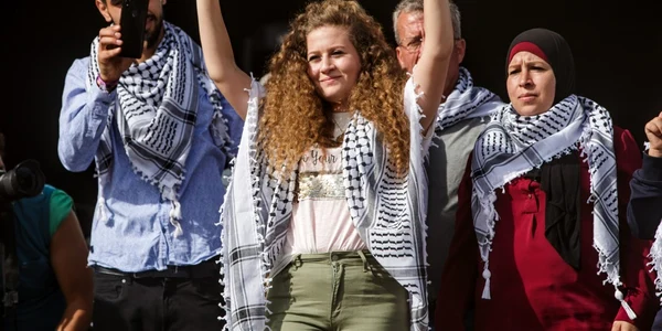 Ahed Tamimi Foto EPA EFE jpg