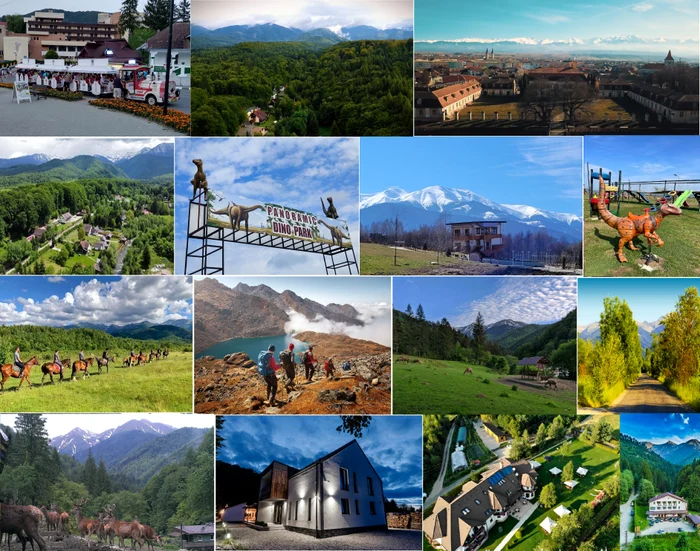 Valea Avrigului din Sibiu și comorile sale Foto colaj