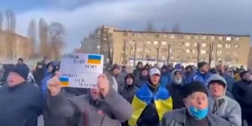 protest melitopol 12 martie 2022