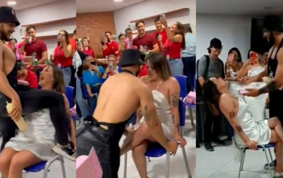 Judecătoare din Columbia, protagonista unui show de striptease la Palatul de Justiție. Nu e la prima abatere VIDEO