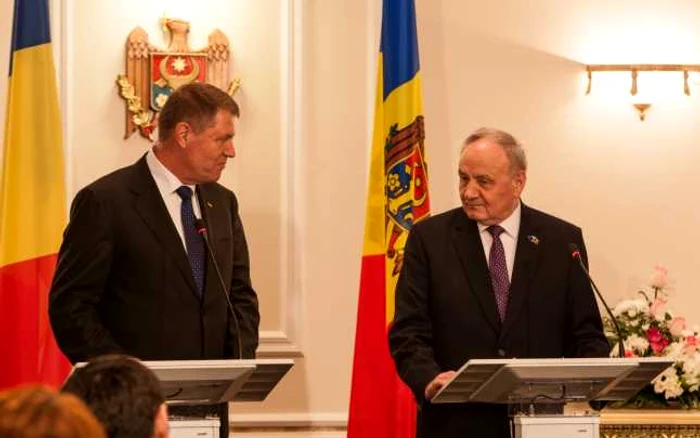 Klaus Iohannis şi Nicolae Timofti