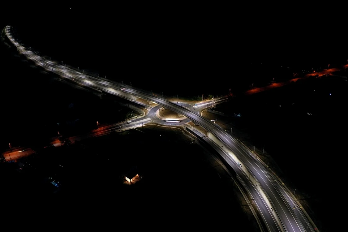 Se poate circula pe primul tronson de cinci kilometri a drumului de centură Foto DRPD Craiova
