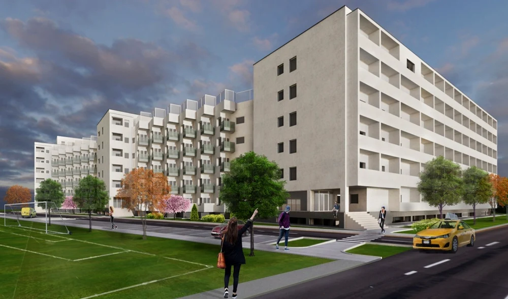 Au început lucrările la cel mai mare cămin studențesc din România FOTO UVT