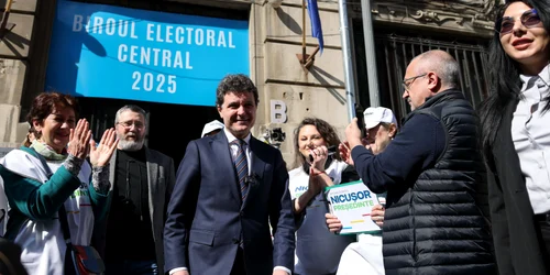 Depunere candidatură Nicușor Dan FOTO Inquam Photos / George Călin 2025 03 07 1889 jpg