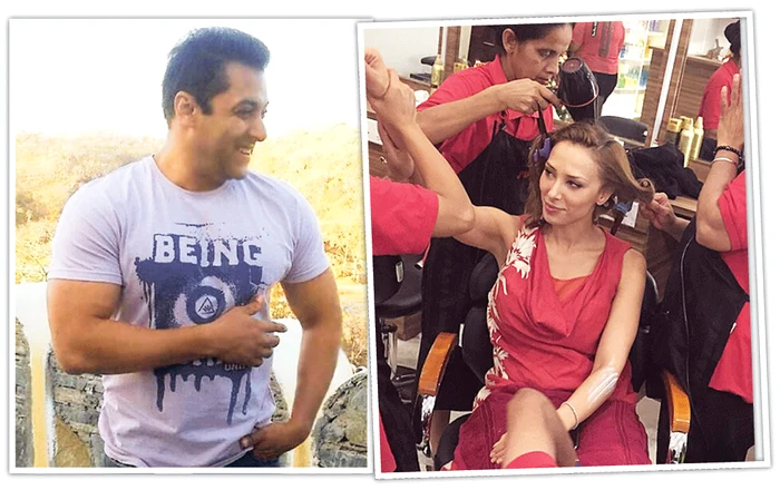 Jurnaliştii din India scriu că Salman Khan vrea să o surprindă mâine pe româncă Aşa se pregătea Iulia în decembrie, pentru ziua lui Salman Khan gif