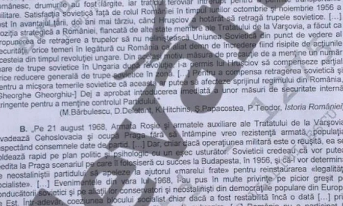 Bacalaureat 2013: Subiectele la Istorie  Ce părere aveţi? jpeg